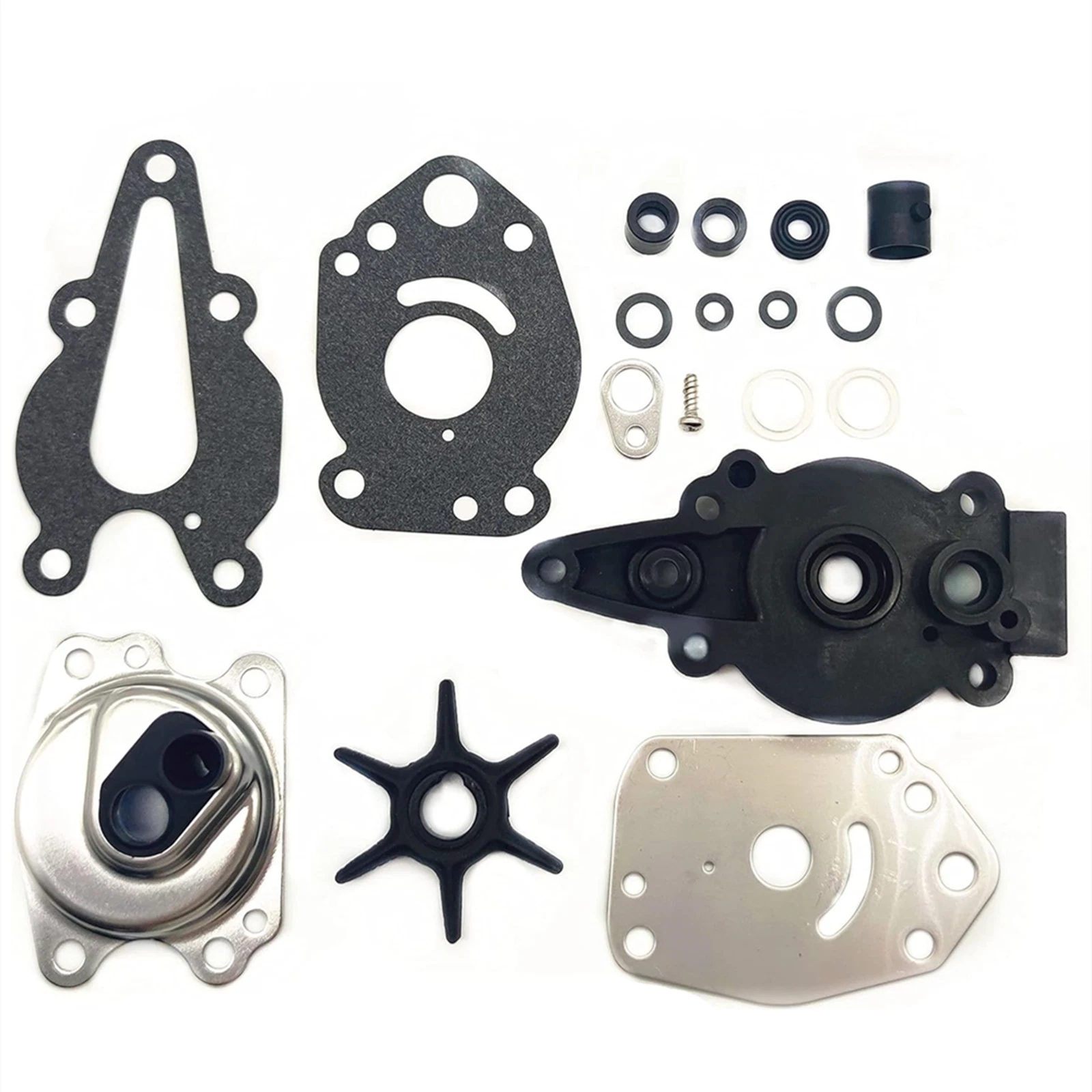 Water Pump Impeller Kit for Mercury Mariner 6 8 9.9 15 HP (2 & 4 Stroke) 46-42089A5