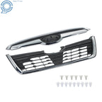 Front Upper Grille Assembly with Chrome Trim for Subaru Forester (2019-2021)
