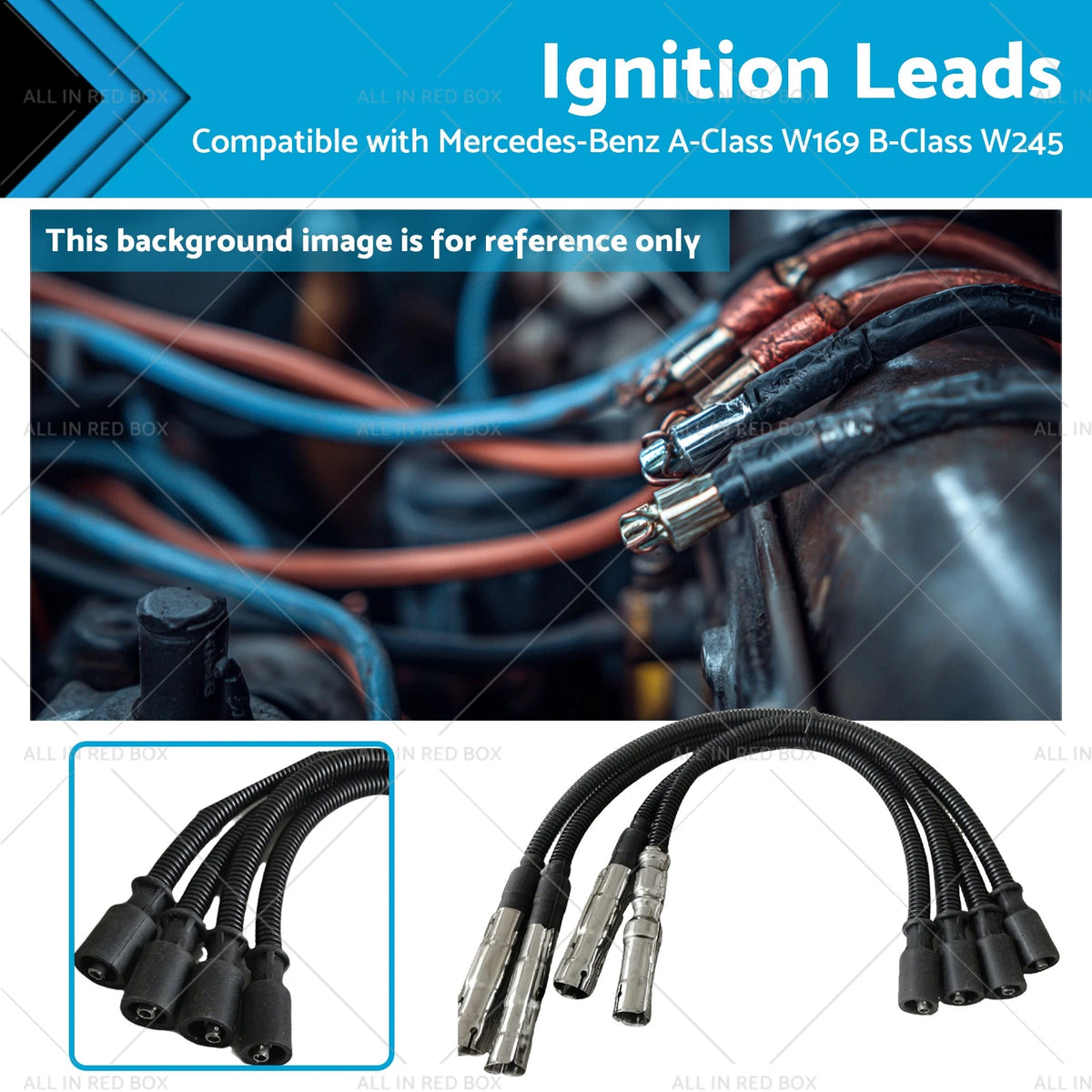 Ignition Leads for Mercedes-Benz A-Class W169, B-Class W245 B200 (2004–2012)
