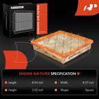Engine Air Filter for Jeep Wrangler JL (2021–2024) V8 6.4L