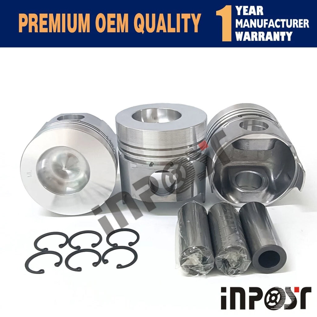 Overhaul Rebuild Kit 3TN84TL for Yanmar 3TN84 (Takeuchi TB035)