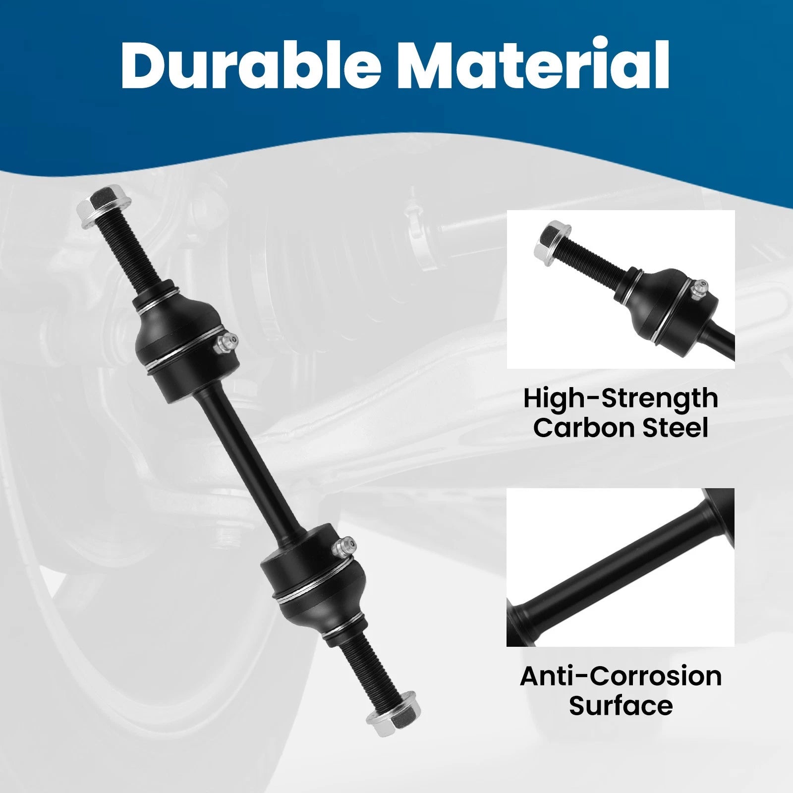 Front Stabilizer Bar End Link for Ford F-250 F-350 4WD (2010–2022) 536-176