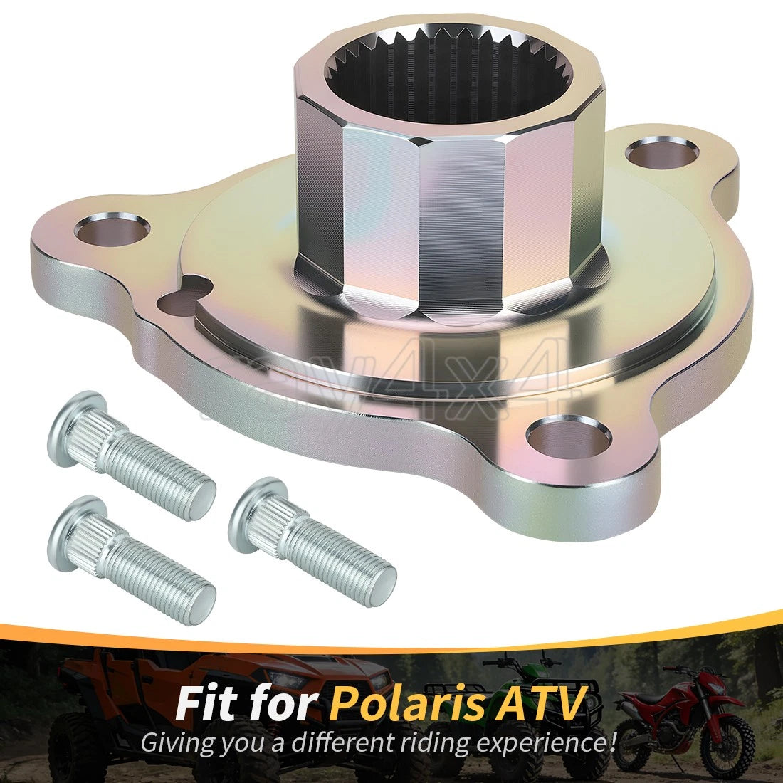 Locking Hub Sprocket Assembly for Polaris Scrambler 500 (1998–2004) #1520258
