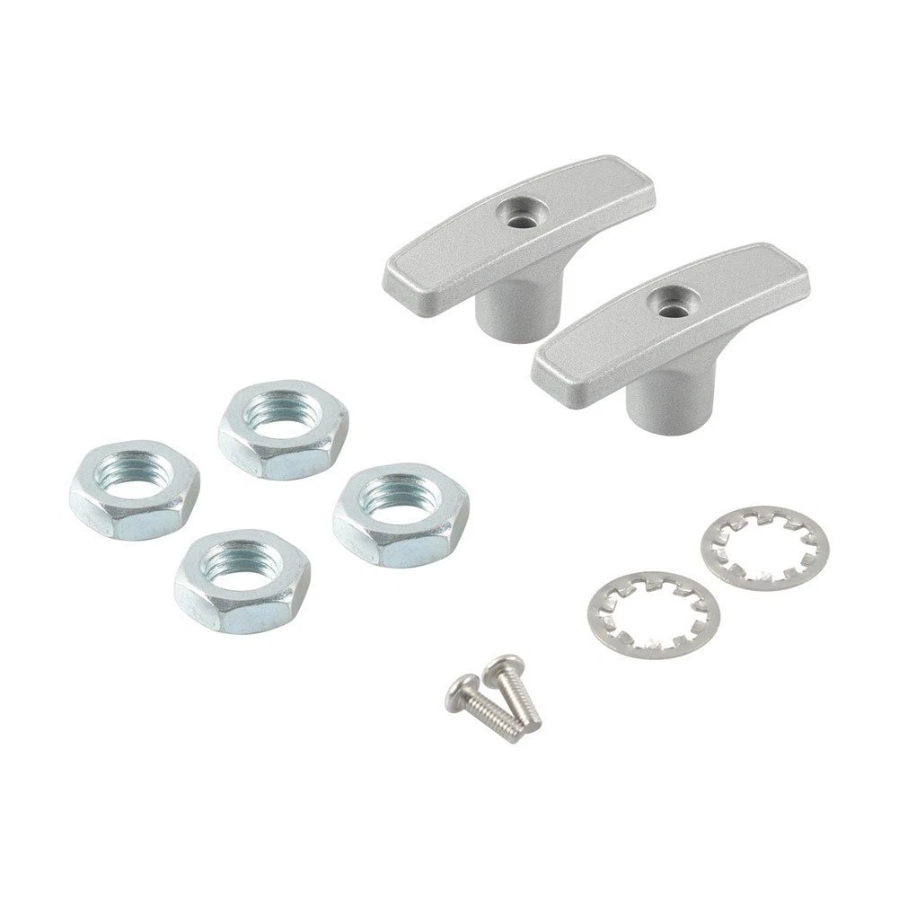 Set of 2 Aluminum RV Drain Valve Handles for Waste Valve Extension