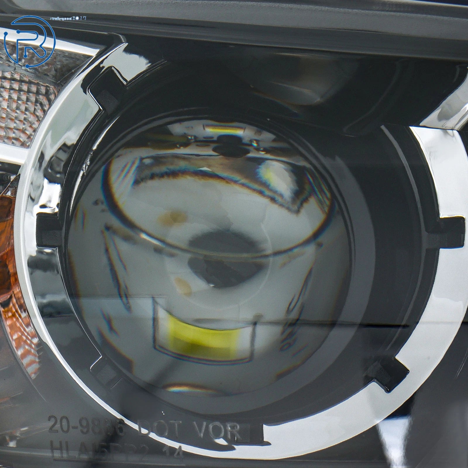 Headlamp for Mazda CX-9 (2016-2023) LED Right Black