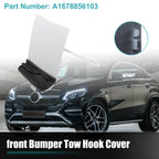 Front Bumper Tow Hook Cap for Mercedes-Benz GLE 350 (2016-2023) White