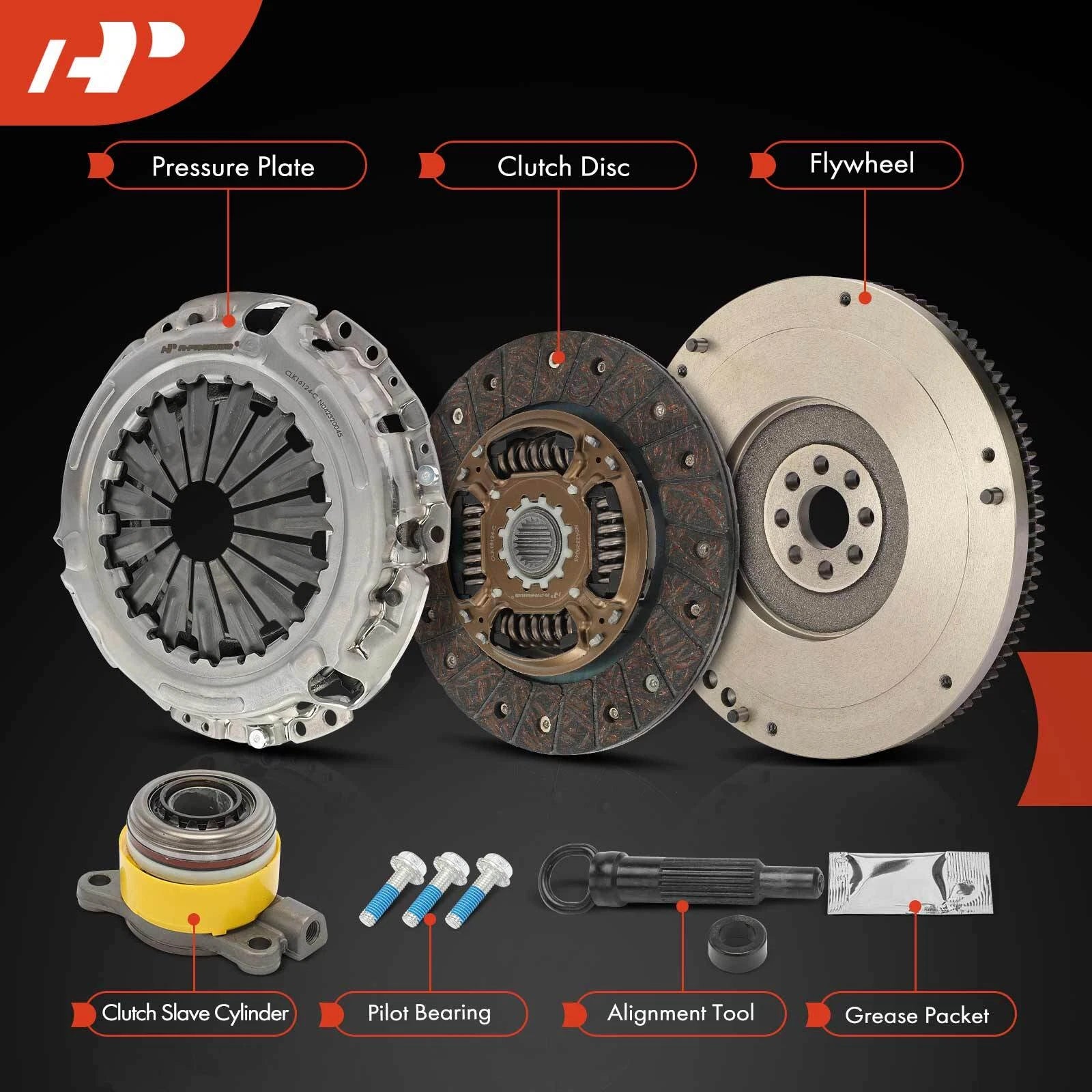 Transmission Clutch Kit & Flywheel for Toyota Corolla (2014–2019)