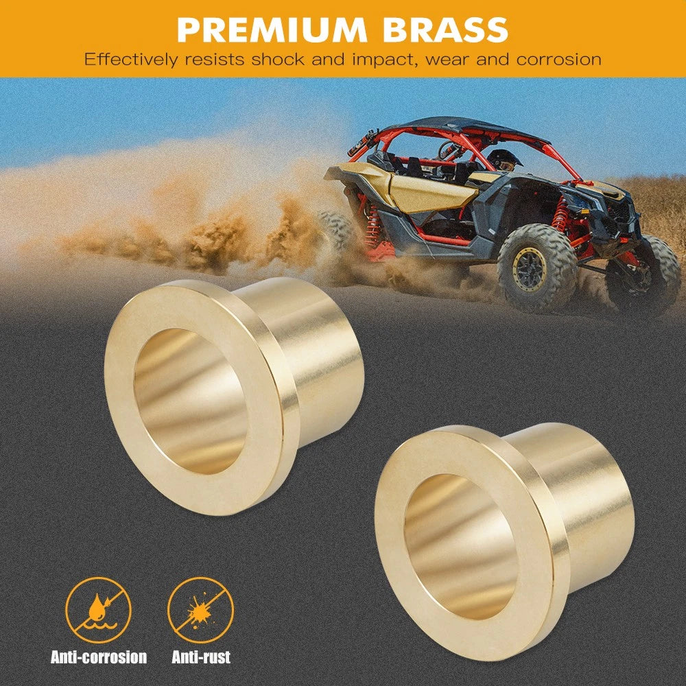 Front A-Arm Bushings Pivot Sleeve Tube Kit for Can-Am Maverick Trail (2019–2021)