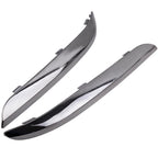 2X Silver Chrome Bumper Trim Front Left & Right for Chrysler 300 S (2012–2013)