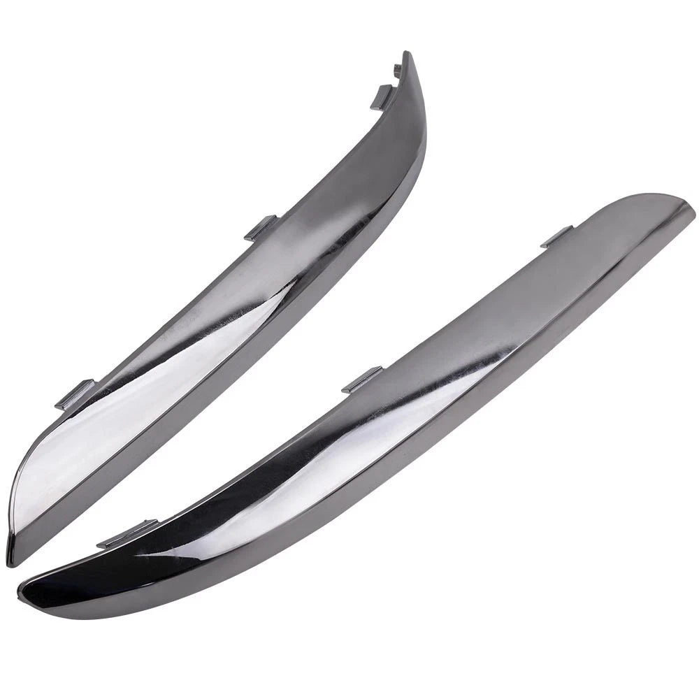 2X Silver Chrome Bumper Trim Front Left & Right for Chrysler 300 S (2012–2013)
