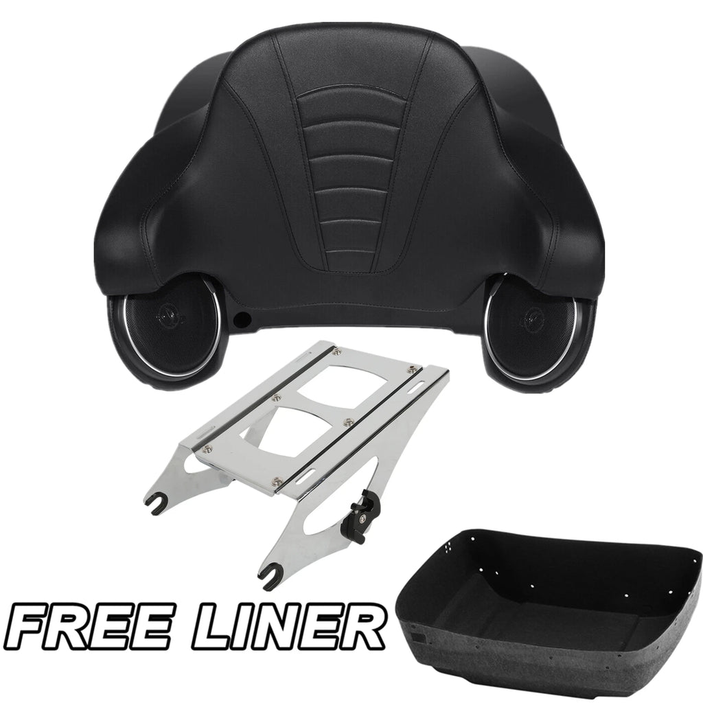 Trunk Speaker Mount Rack Pad for Harley Touring Road Glide King (2014–2023)