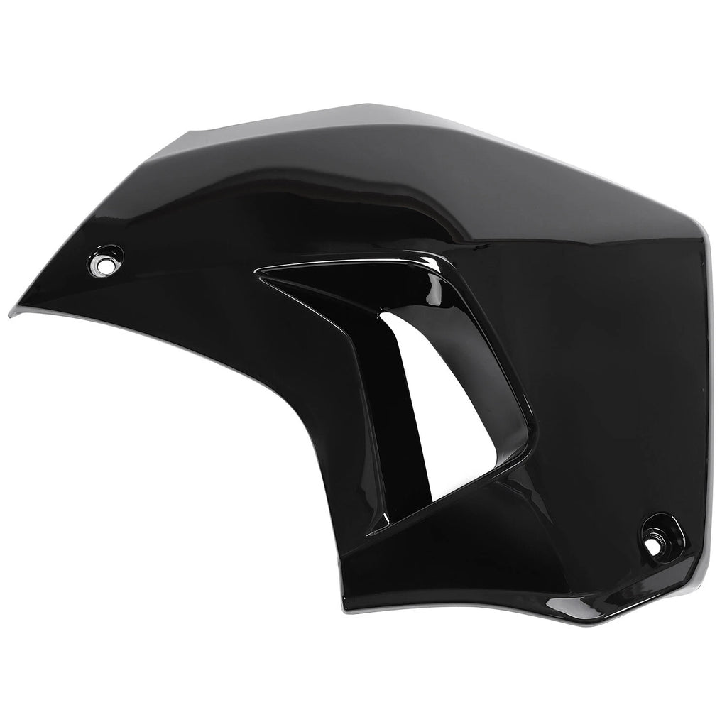 Right Radiator Shroud Plastic Black for Kawasaki KLR650 (2008–2018)
