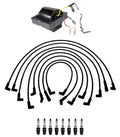 Ignition Wires & Spark Plugs Kit for Chevrolet C10 C20 Suburban C3500 K3500 (1973–1991)