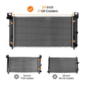 Engine Radiator for Chevrolet Silverado 2500 (1999–2004) CU2370 15841569 2370