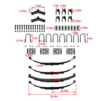 Tandem Trailer Axle Suspension Kit for Trailer (3500 lbs)