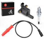 Ignition coil w/ cap & spark plug for Polaris Sportsman 500 EFI (2008–2014)