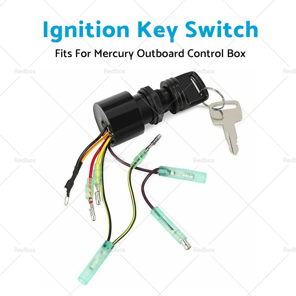 Ignition Key Switch Assembly for Mercury Outboard Motor (1987–1999) 87-17009A5
