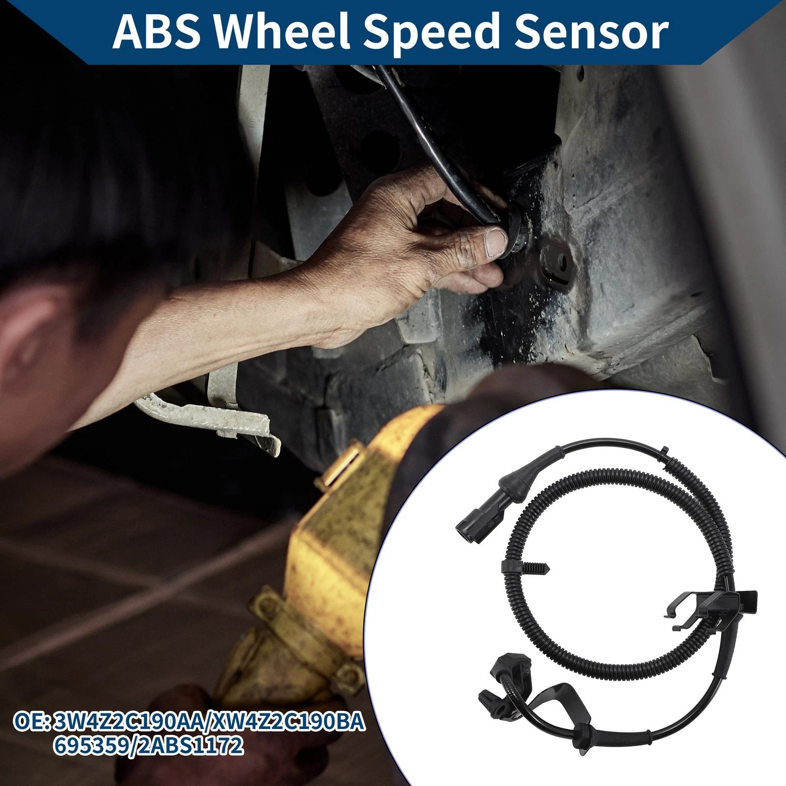 ABS Wheel Speed Sensor No. 3W4Z2C190AA for Ford Thunderbird (2002–2005)