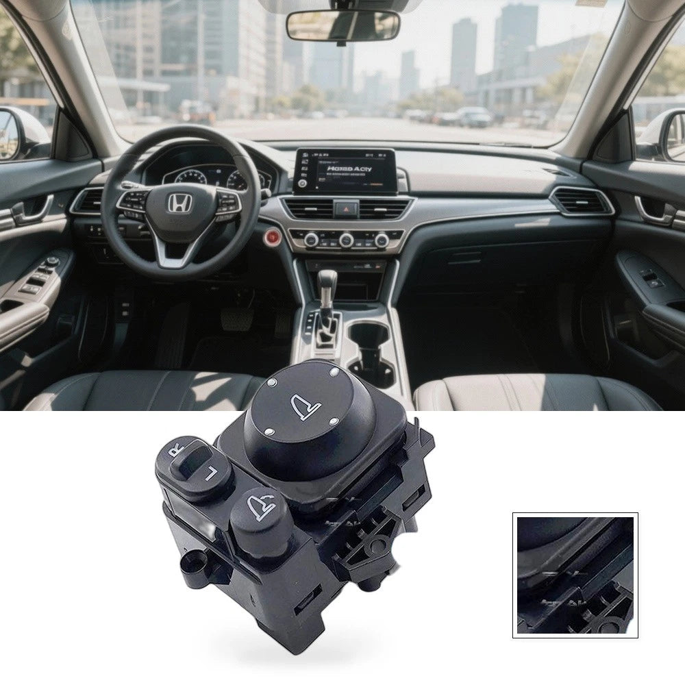 Power Mirror Switch for Honda Accord City CR-V Fit HR-V (2016–2021) 35190-T5A-J11