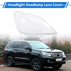 1 Pcs Headlight Lens Cover for Lexus GX470 (2003–2009) PC Clear