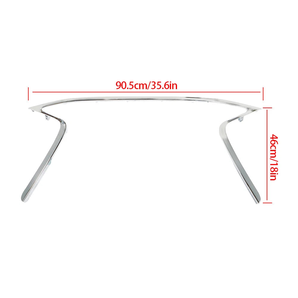 Chrome Front Grill Bumper Trim for Lexus ES350 ES300h (2013–2015)