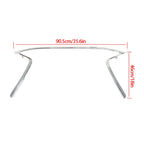 Chrome Front Grill Bumper Trim for Lexus ES350 ES300h (2013–2015)