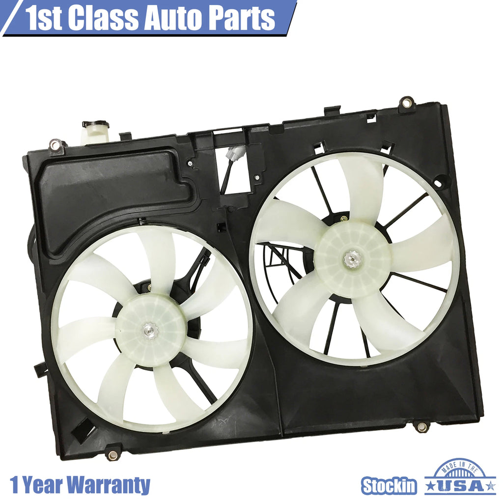 Radiator Cooling Fan Assembly with Reservoir Tank for Toyota Sienna (2004–2005)