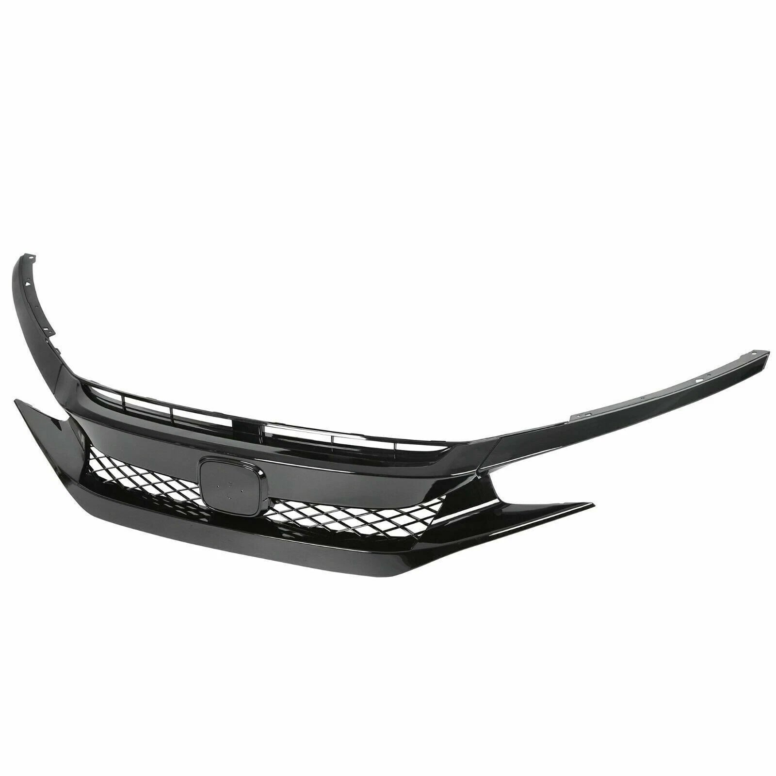 Front Grille for Honda Civic (2019–2021) Type-R Style Black Mesh