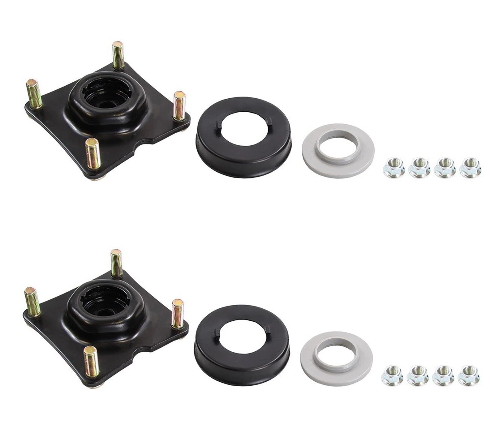 Set of 2 Front Monroe Suspension Strut Mounts for Ford Escape, Tribute (2001–2012)