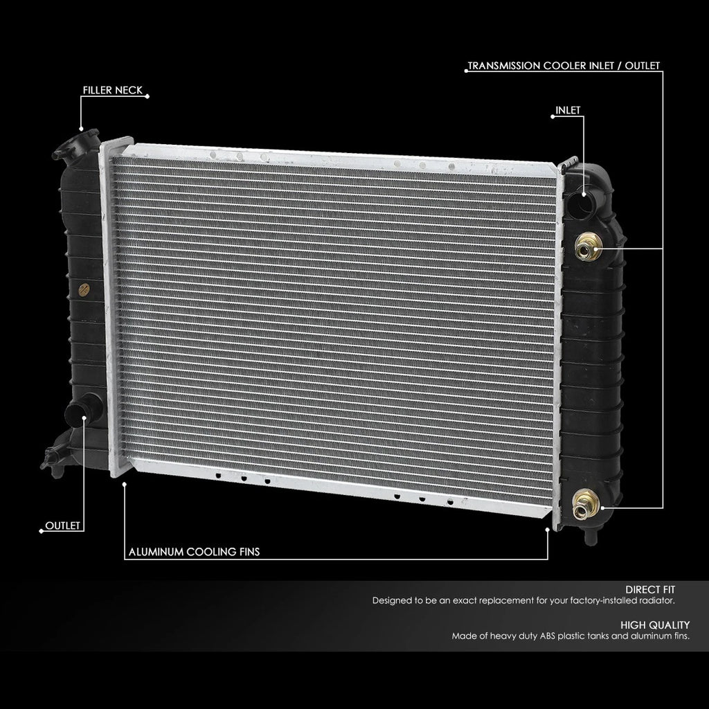 Aluminum Core Replacement Radiator for Chevy S10/GMC Sonoma 1994–2003 DPI-1531