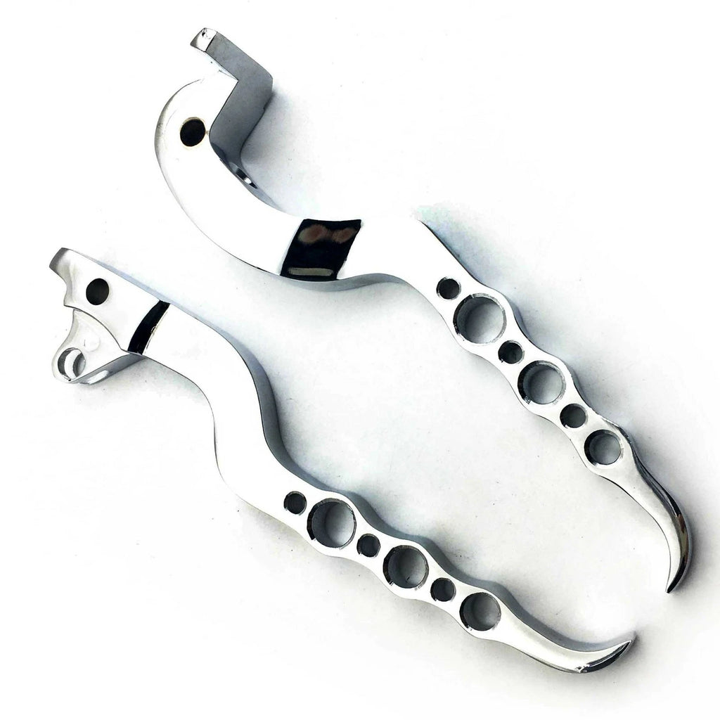 Chrome Hand Brake Clutch Levers for Honda CBR1000RR (2004–2007)