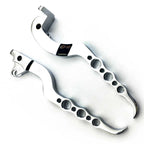 Chrome Hand Brake Clutch Levers for Honda CBR1000RR (2004–2007)