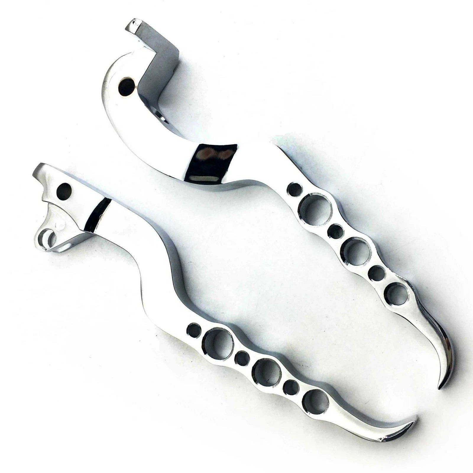 Chrome Hand Brake Clutch Levers for Honda CBR1000RR (2004–2007)
