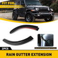 2X Water Rain Guard Diverter for Jeep Gladiator JT (2020–Present)