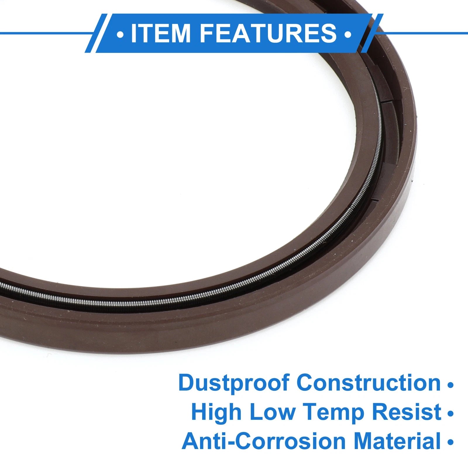 1 Pc Rear Crankshaft Oil Seal for Hyundai (MD174462, 21443-25000)