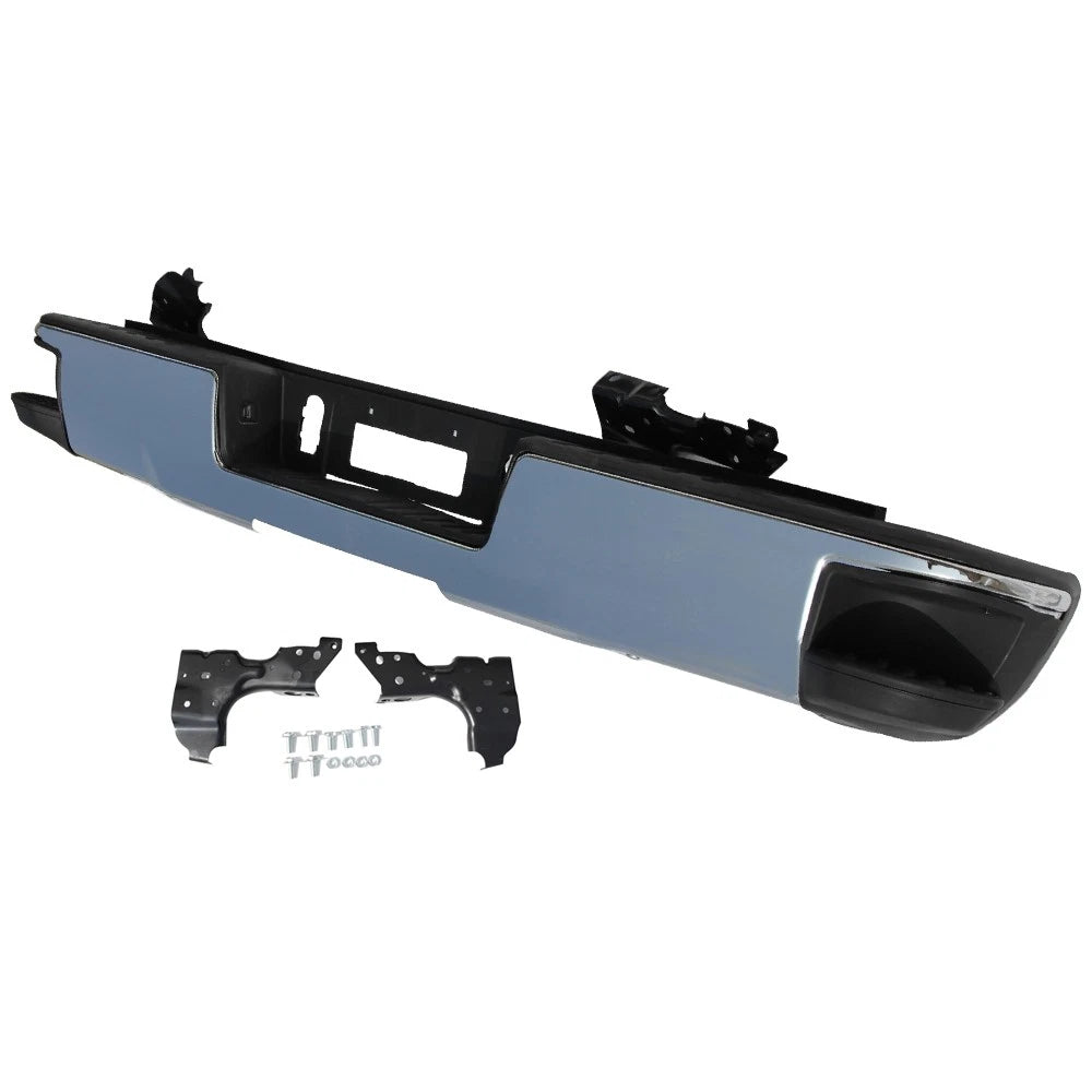 Steel Rear Step Bumper for Chevy Silverado/GMC Sierra 1500 (2014-2018)