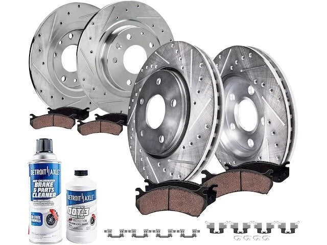 Front and Rear Brake Pad and Rotor Kit for Mazda CX-3 (2016–2018) VZ571ZJ