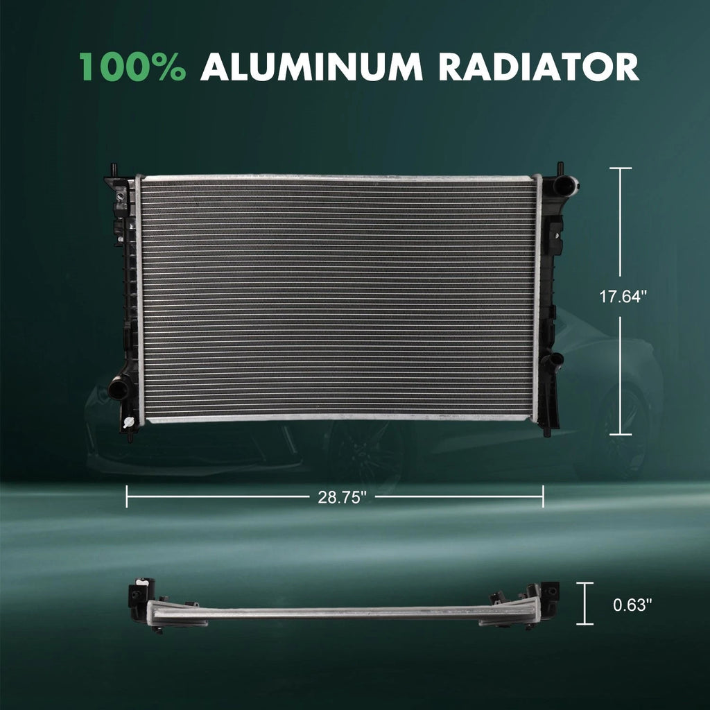 Radiator for Ford Edge, Flex, Lincoln MKS (2007–2016)
