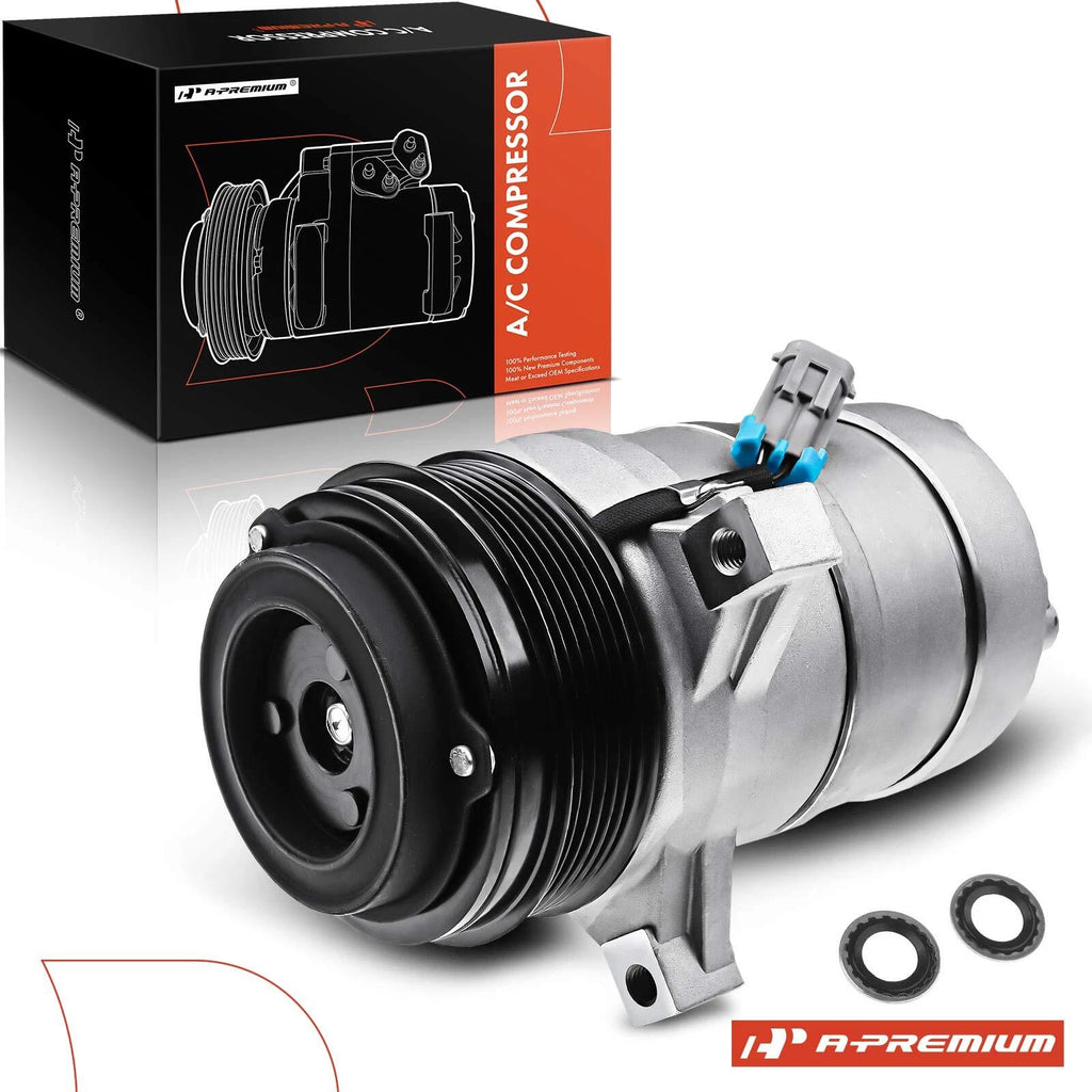 A/C Compressor with Clutch for Cadillac DeVille (1994–2005)