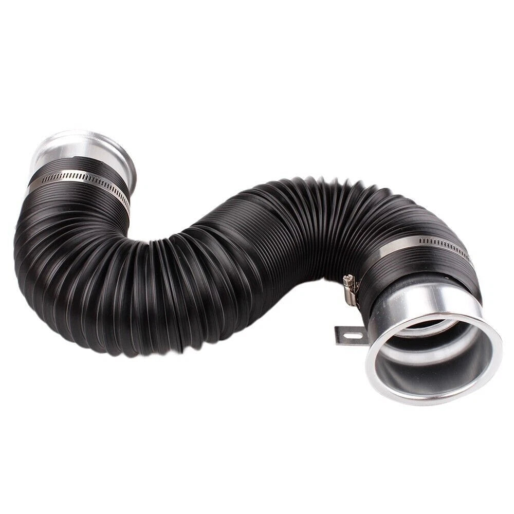 3" Flexible Cold Air Intake Hose Filter Pipe Kit for Universal Applications