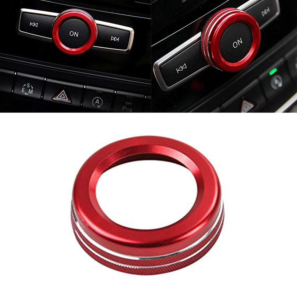 Center Volume Switch Button Knob Ring for Mercedes A B C CLA W204 W246 C117 (2012–2018)