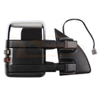 Pair of Heated Chrome Tow Mirrors for Ford F250 (1999–2007)