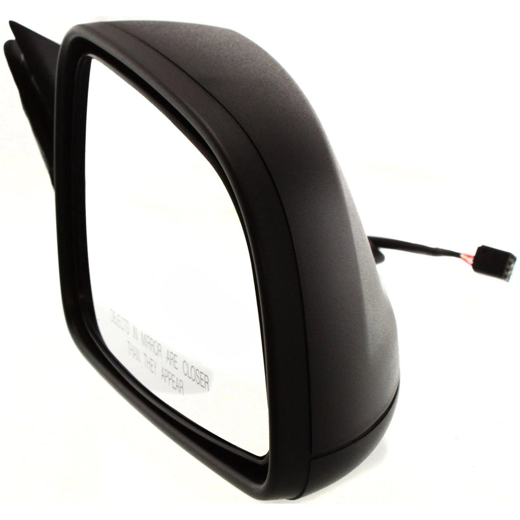 Set of 2 Power Mirrors for Chevrolet Malibu (2008–2012) Black Manual Folding