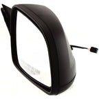 Set of 2 Power Mirrors for Chevrolet Malibu (2008–2012) Black Manual Folding
