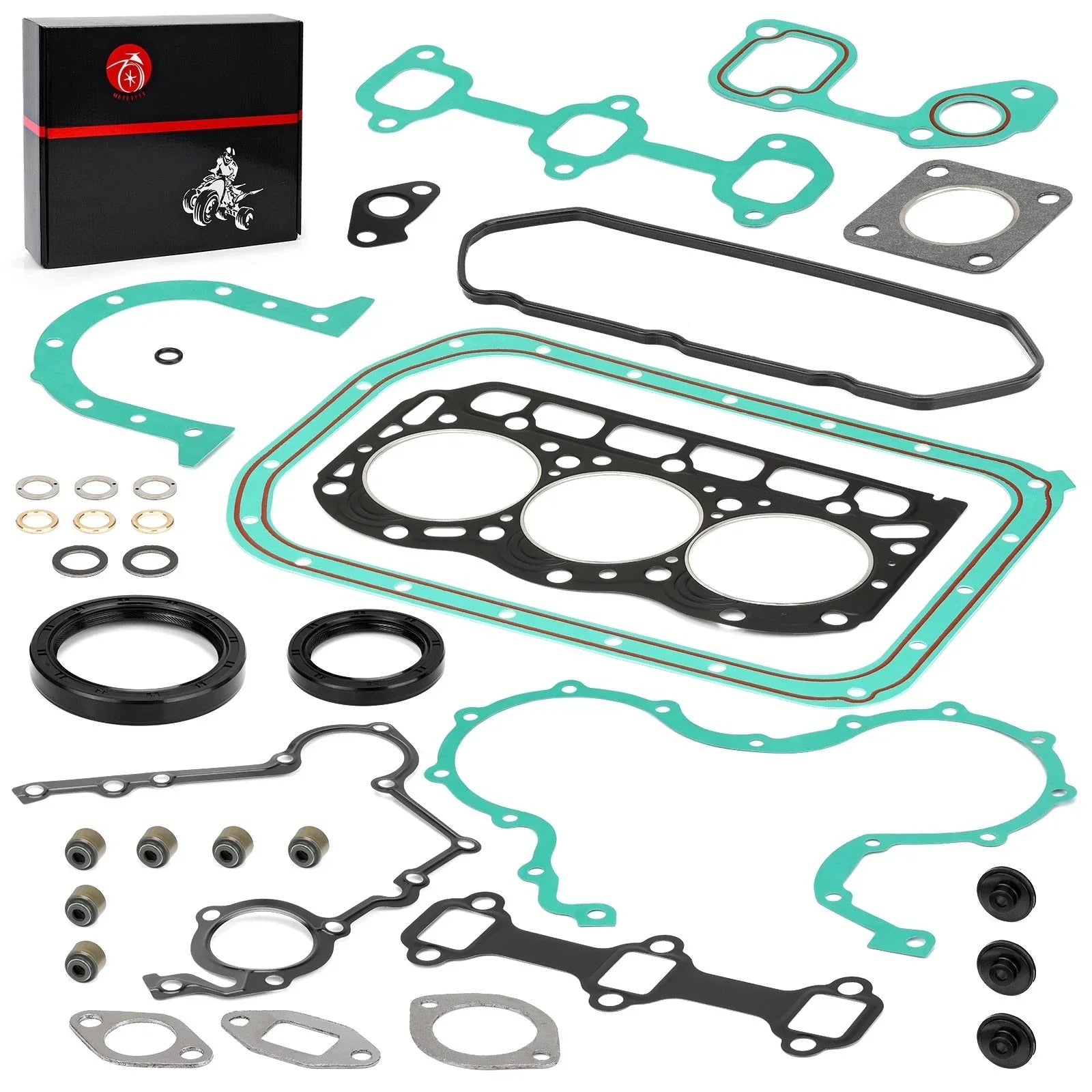 Engine Top End Gasket Rebuild Kit for Kawasaki Mule 2510 (2000–2002)