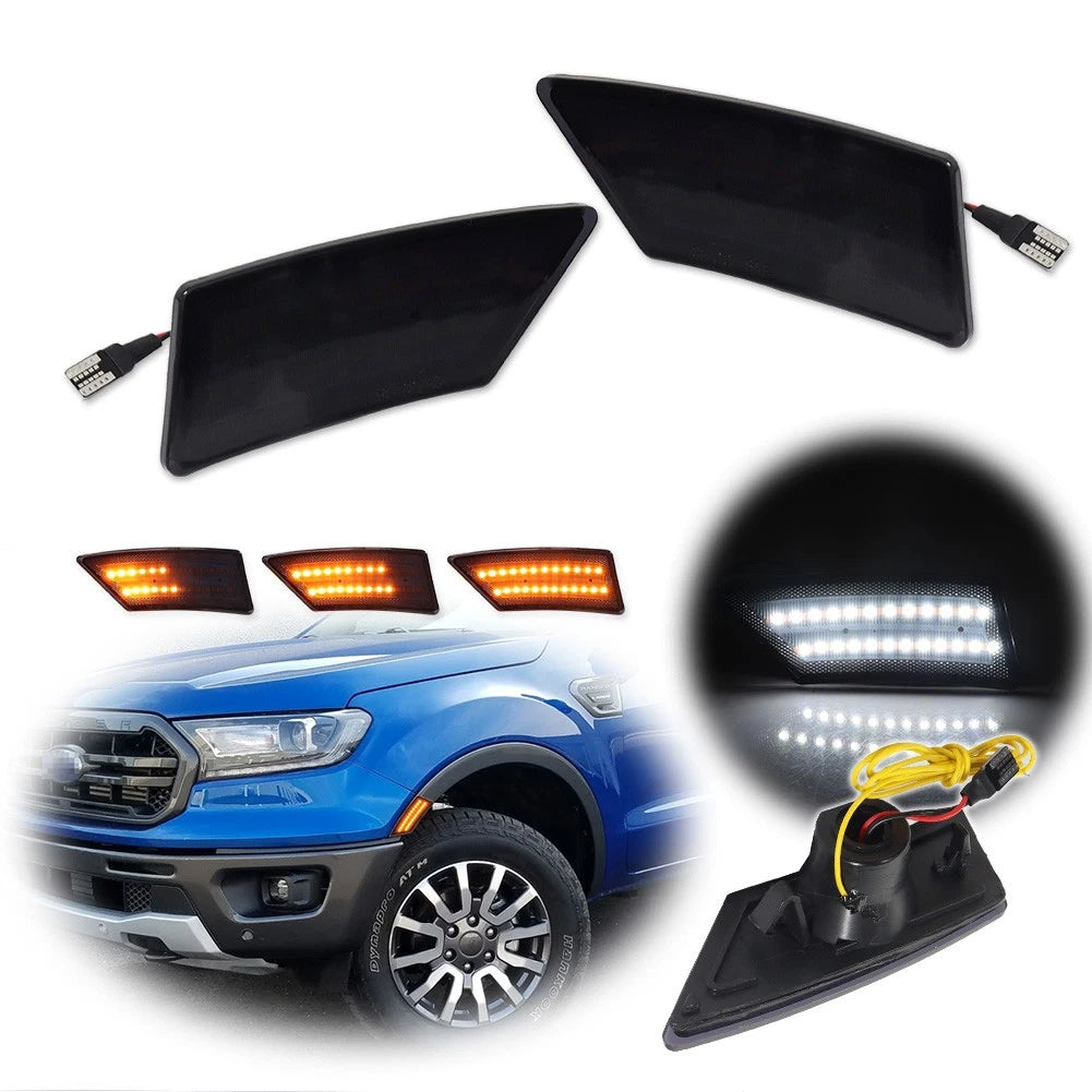 Switchback LED Side Marker Lights for Ford Ranger (2019–2022)