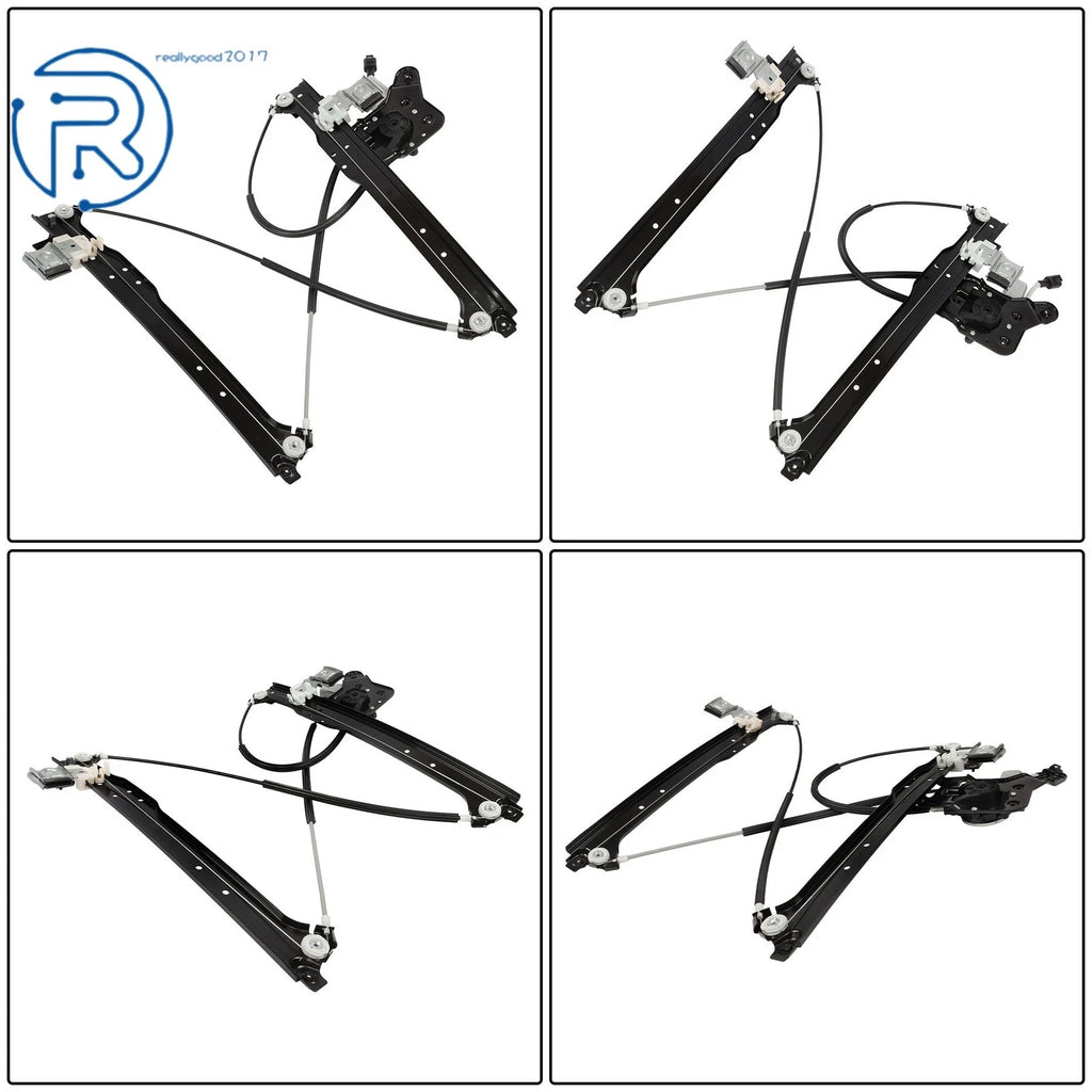 Rear Left Power Window Regulator with Motor for GMC Sierra 1500 (2001-2006)