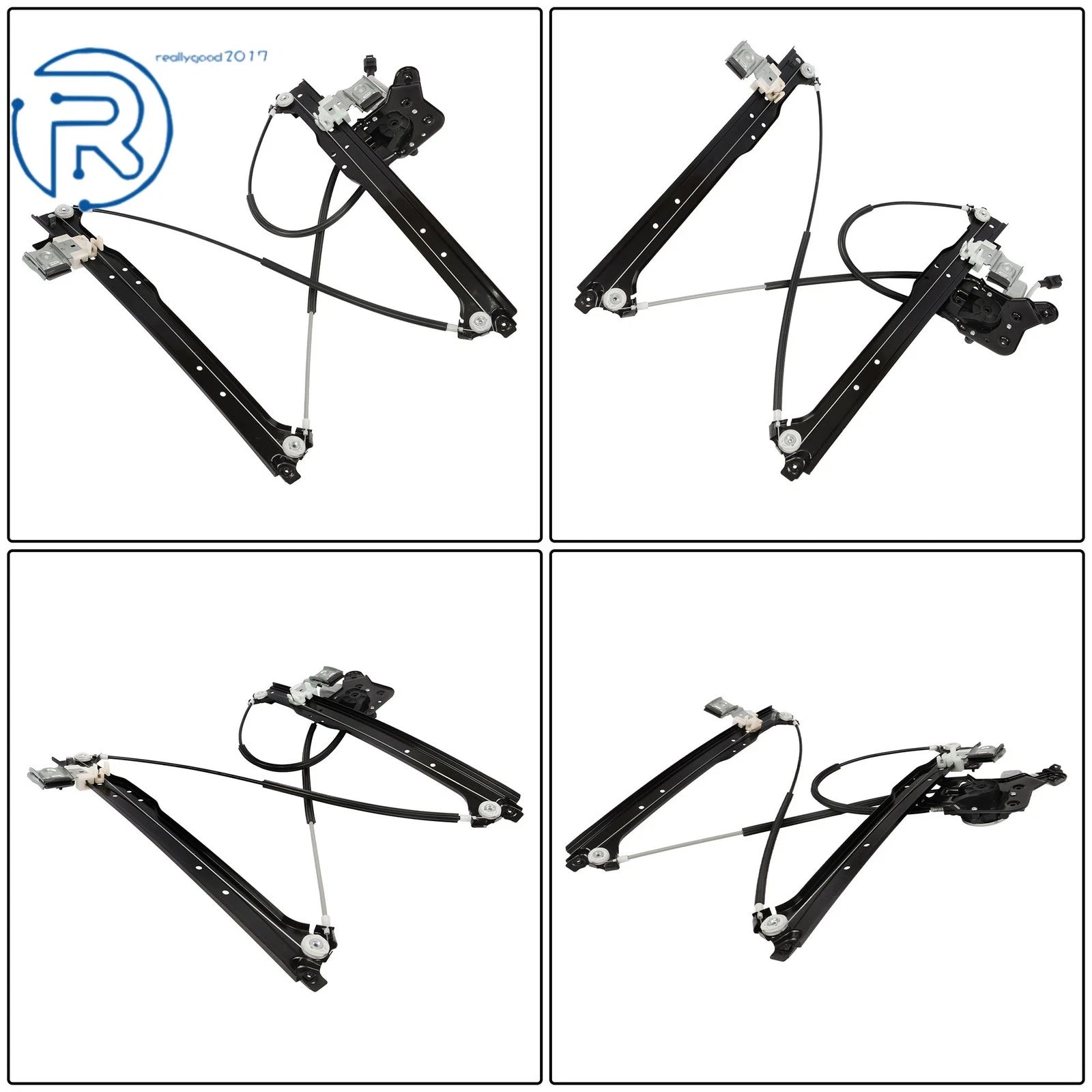 Rear Left Power Window Regulator with Motor for GMC Sierra 1500 (2001-2006)