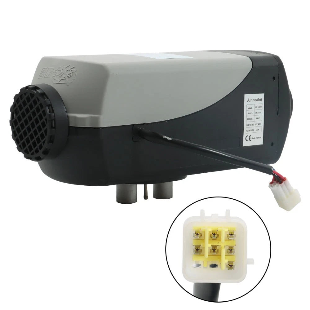12V 5KW Diesel Heater for Trucks Boat Trailer w/ LCD Monitor