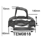 Rear Transmission Mount for Mitsubishi Pajero NH/NJ/NK (1991-1997)